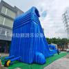 Castillo inflable grande, castillo inflable al aire libre, castillo inflable grande al aire libre, puesto grande