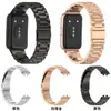 Qingfeng é Adequado para Pulseira de Aço com Três Contas Huawei Band 11Pro Pulseira de Relógio de Metal de Aço Inoxidável Huawei Band 11