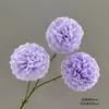 Material de Flor Artificial para Boda Morado Decoración Suave de Techo para Salón de Bodas Arreglo Floral Guía de Camino Flor de Seda Diseño de Escena de Hotel
