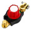 Interruptor de Batería de Coche, Interruptor de Desconexión de Batería Tipo Cuchilla, Interruptor de Modificación de Coche, Interruptor de Latón para Coches y Barcos