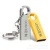 Personalización de Carcasa para Memoria USB de Aleación de Zinc al por Mayor en Stock del Fabricante, Versión Larga de Carcasa de Gel Negro, Soporta Grabado Láser Personalizado