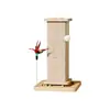 Juguete para Gatos Tablero Rascador Vertical Poste Rascador Cuadrado para Gatos Bola Colgante Autodivertido Palo Mordedor para Gatos Tablero Resistente a Arañazos Duradero para Garras de Gato