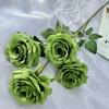 Serie Boda Rosas Simuladas 4 Flores Rosas Ángel Flores Falsas Arreglo Floral Salón de Bodas Guía de Camino Flores Decorativas Hechas a Mano Venta al por Mayor