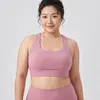 Sujetador deportivo transfronterizo de alta elasticidad y amigable con la piel, espalda hermosa, a prueba de impactos, push-up, ajustable, talla grande, sujetador deportivo para yoga y fitness