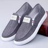 Tênis de Lona Masculino Primavera e Verão da Moda Tênis de Corrida Masculino Desodorante Antiderrapante Sapatos Casuais Masculinos Sapatos de Estudante Barraca