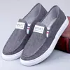 Zapatos de tela populares del viejo Pekín para hombre, zapatos casuales de primavera y otoño, zapatillas versátiles ligeras y cómodas sin cordones, zapatos para estudiantes