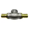 Válvula de retención de boca de pagoda Insertar Manguera de goma Válvula unidireccional Doble cabeza Boca de cobre con resorte Funda de válvula de flujo inverso Manguera de goma de alambre de acero Válvula de tubería de agua
