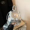 2026 Nova Mochila Fofa de Renda com Bolinhas para Mulheres Moda Tendência Simples Laço Viagem Pequena para o Trabalho