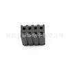 2.0mm fila doblada cobre madre dorado 2 * 4 pines doble fila asiento madre resistente a alta temperatura 90 grados pin doblado fila madre fábrica
