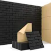 Painéis Absorventes de Som Fibra de Poliéster Algodão Acústico Painéis Acústicos Paredes de Sala Gravação Interna Quarto Uso Doméstico Adesivos Super Amortecedores de Som