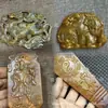 Ornamentos de Cintura de Jade Antigo, Peças de Jade Alto Antigo Feitas à Mão, Peças de Jade Velho, Venda Direta de Pégaso do Fabricante
