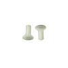Fabricante de parafusos de nylon, parafusos de cabeça escareada de plástico, parafusos Phillips escareados, conjunto anti-afrouxamento M5x10