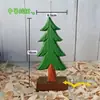 Tallas de Madera Hechas a Mano, Decoraciones para Árbol de Navidad, Manualidades de Dibujos Animados, Pintadas a Mano, Disponibles para DIY, Disponibles para Dropshipping
