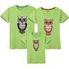 Venta al por mayor de ropa de verano para padres e hijos, nueva ropa para niños, ropa de algodón fino para niños, camiseta de manga corta de algodón fino para hombres y mujeres, ropa de clase, impresión de generación