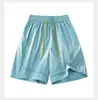 Nova Roupa Externa Casual Versátil para o Verão, Roupa para o Trabalho, Calças de Trabalho, Shorts Largos 1297 Preto Noite Escura