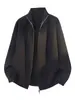 Nuevo Suéter Cardigan de Punto con Cremallera y Cuello Alto para Hombre y Mujer 2026 Otoño/Invierno Ropa Exterior Simple Suelta de Alta Gama
