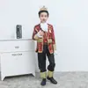 Disfraz Infantil de Cuento de Hadas Traje de Príncipe Traje de Princesa de la Corte Traje de Reina Británica Vestido Navideño de Mascarada