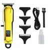 Mini cortapelos eléctrico portátil transfronterizo cabeza de aceite pantalla digital cortapelos eléctrico pequeño empujador de tallado maquinilla de afeitar