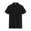 Camisa Polo de Algodão Puro para Trabalho, Uniformes de Funcionários, Roupas Personalizadas para Grupos de Catering com Impressão de Logo e Bordado Atacado