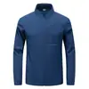 Jaqueta Soft Shell Masculina, Novo Estilo, Forrada com Fleece, Gola Alta, Jaqueta de Montanhismo Quente, Casaco Outdoor à Prova de Vento e Chuva para Primavera, Outono e Inverno