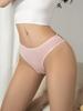 Embalagem com conjunto de 5 peças, uma calcinha de algodão 95% puro mais vendida para mulheres no outono, uma calcinha biquíni sexy e divertida com recorte na cintura