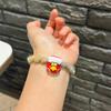 Diadema de felpa colorida navideña, linda cuerda para el cabello con forma de estrella y muñeco de nieve, lazo para niña con forma de corazón, accesorios para el cabello con cola de caballo