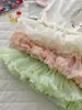 [En Stock] 26 Estilos Nuevos de Tops de Verano para Niñas con Estampado de Conejo Transpirable y Falda de Malla, Versátiles y Sencillos para Bebés