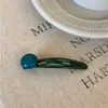 Pasador de Pelo de Perlas de Colores Coreanos, Estilo Nuevo para Niñas con un Toque de Lujo, Pinza para Flequillo y Cabello Fino, Accesorio para el Cabello de Bebé