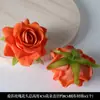 Flores Artificiales en Tema de Color Naranja y Naranja para Decoración de Boda, Arreglos de Pasillo, Arreglos Florales, Flores Falsas y Decoraciones de Piso