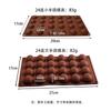 Hemisfério mousse molde de cozimento molde redondo de silicone molde de chocolate pudim de arroz bola de gelo bandeja de bolo epóxi molde