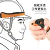 Casco de Seguridad de Verano para Obra Transfronteriza con Banda Sudorífera, Anti-Fricción para Otoño e Invierno, Acolchado de Malla Lavable