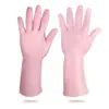 Luvas de Gel para Cuidados Sebs de Comprimento Estendido Macias Mais Vendidas no Exterior, Luvas Antiderrapantes, Estoque Disponível para Atacado, Luvas Antiderrapantes Domésticas