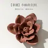 Incensário de cerâmica artesanal tradicional, flor de lótus esculpida à mão, decoração de casa, presente, lembrança de feriado