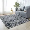 Suministro directo de fabricantes transfronterizos de alfombras de felpa de pelo largo estilo nórdico y alfombrillas para salas de estar y dormitorios
