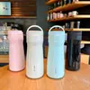 Comercio exterior, nueva taza de café de doble capa de acero inoxidable, marca creativa, taza de oficina, taza térmica portátil para automóvil, venta al por mayor