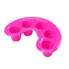 Mão Protética para Nail Art, Mão para Prática de Unhas, Mão Protética para Prática, Ferramentas para Nail Art, Bacia para Imersão de Mãos, Bacia para Imersão de Mãos com Cinco Furos
