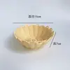 Canasta de Bocadillos Canasta de Frutas Creativa Mimbre de Imitación Tejido a Mano Plato de Frutas de Plástico Plato para Semillas de Melón Restaurante Hogar