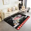 Tapete de chão de veludo cristal pôster de filme tapete de sala de estar tapete de decoração de cinema tapete de quarto cozinha entrada de pé antiderrapante