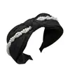 Pinza para el Cabello 2024 Diadema para el Cabello Nueva Moda para Mujer Elegante Perla Envuelta Parte Superior Craneal Exterior para Llevar en un Recogido Adorno para la Cabeza Cabello Presionado Lavar la Cara Diadema