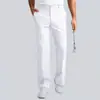 Pantalones de Traje de Golf para Hombre de Primavera y Verano, Corte Delgado, Ligeramente Elásticos, Casual de Negocios, Pierna Recta, Pantalones Cortos