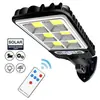 Luminária de Rua LED Solar para Exterior Jardim Pátio Sensor Luz de Parede Iluminação de Estrada Rural Luz de Atmosfera para Cerca