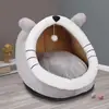 Venda Direta da Fábrica canil ninho de gato suprimentos para animais de estimação concha inverno quente Amazon quente semi-fechado