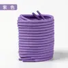 Cordones Redondos de 4 mm Adecuados para Zapatos de Coco, Zapatos Deportivos Casuales Antideslizantes para Senderismo al Aire Libre, Cordón de Zapato Negro y Blanco