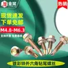 Tornillos Autorroscantes Externos Hexagonales Personalizados, Tornillos Autorroscantes Cola de Milano Galvanizados, Clavos Cola de Milano para Techo de Acero Color, Tornillos Cola de Milano
