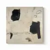 Pintura Decorativa Minimalista Abstracta Estilo Wabi-Sabi para Sala de Estar, Pintura Decorativa Colgante de Arte de Pared de Fondo para Sofá en el Vestíbulo