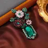 Broche de Jarrón Estilo Palacio Barroco Retro, Ramillete de Lujo Ligero de Alta Gama, Accesorios para Ropa, Broche, Accesorios para Ropa para Mujer