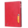 Para iPad 9.7 2017 Clásico Cuero Frotado Ranura para Bolígrafo Tarjetero Funda de Cuero Plano Pro Soporte Plegable Estuche Protector