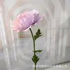 Flor de papel peônia adereços de casamento flor de guia de estrada decoração de palco de casamento flor artificial peônia feita à mão fotografia beleza decoração