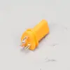 Conector de Sinal M8 Macho e Fêmea Mini Nylon Núcleo de Borracha Plug para Veículo Elétrico Plug de Aviação Conector à Prova d'Água M8