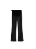Calças de maternidade para primavera e outono, calças pantalona de novo estilo para grávidas, confortáveis para exercícios durante a gravidez, leggings para grávidas baixinhas